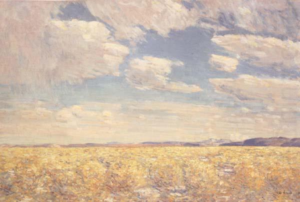 Afternoon Sky,Harney Desert (mk43), Childe Hassam